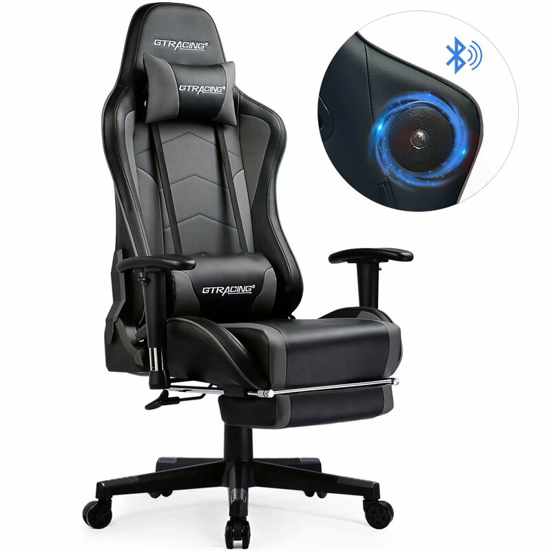 GTRACING Bluetooth Speakers PC & Racing Game Chair & Reviews | Wayfair.ca